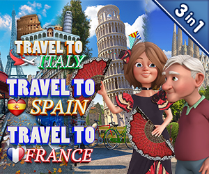 Travel to South Europe (3-in-1)