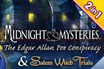 Midnight Mysteries Bundel: Edgar Allen Poe Conspiracy en Salem Witch Trials (2-in-1)