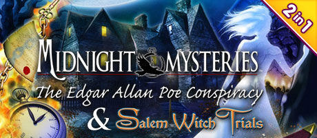 Midnight Mysteries Bundel: Edgar Allen Poe Conspiracy en Salem Witch Trials (2-in-1)