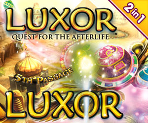LUXOR Bundel 2: LUXOR - Quest for the Afterlife & LUXOR - 5th Passage (2-in-1)
