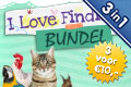 3 voor €10: I Love Finding Bundel