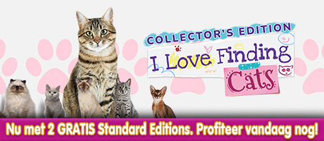 I Love Finding Cats Collector's Edition + 2 Gratis Standard Editions