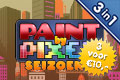 3 voor €10: Paint by Pixel 1-2-3
