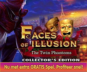 Faces of Illusion - The Twin Phantoms Collectors Edition + Gratis Extra Spel Faces of Illusion - The Twin Phantoms Collectors Edition + Gratis Extra Spel