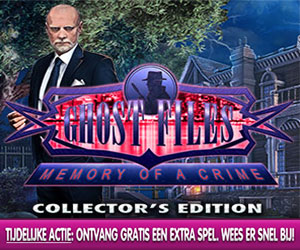 Ghost Files - Memory of a Crime Collector’s Edition + Extra Spel Ghost Files - Memory of a Crime Collector’s Edition + Extra Spel