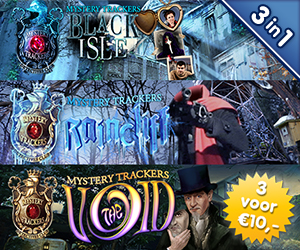 3 voor €10: Mystery Trackers 1 - 2 - 3 3 voor €10: Mystery Trackers 1 - 2 - 3