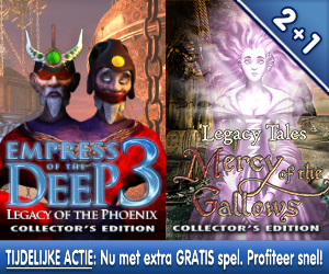 2+1: Empress of the Deep 3: Legacy of the Phoenix CE + Legacy Tales: Mercy of the Gallows CE + Extra spel