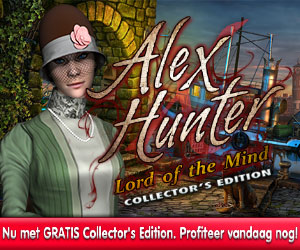 Alex Hunter: Lord of the Mind Collector's Edition+ Gratis Extra Spel Alex Hunter: Lord of the Mind Collector's Edition+ Gratis Extra Spel