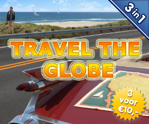 3 voor €10: Travel the Globe 3 voor €10: Travel the Globe
