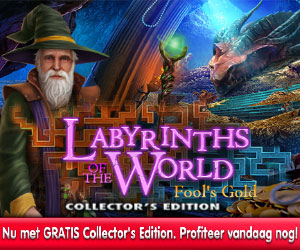 Labyrinths of the World - Fool's Gold Collector’s Edition + Gratis Extra Spel Labyrinths of the World - Fool's Gold Collector’s Edition + Gratis Extra Spel