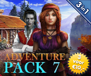 3 voor €10: Adventure Pack 7