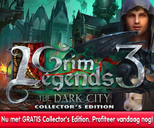 Grim Legends 3 – The Dark City Collector’s Edition + Gratis Extra Spel Grim Legends 3 – The Dark City Collector’s Edition + Gratis Extra Spel