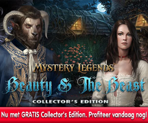 Mystery Legends - Beauty and the Beast Collector’s Edition + Gratis Extra Spel Mystery Legends - Beauty and the Beast Collector’s Edition + Gratis Extra Spel