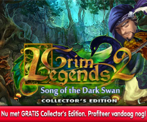 Grim Legends 2: Song of the Dark Swan Collector’s Edition + Gratis Extra Spel Grim Legends 2: Song of the Dark Swan Collector’s Edition + Gratis Extra Spel