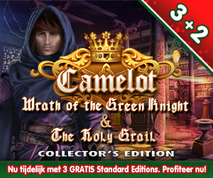 2+3 Camelot: Wrath of the Green Knight & The Holy Grail Collector's Edition + 3 Gratis Standard Editions