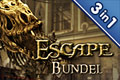 Escape the Museum 2, Escape the Lost Kingdom & Escape from Lost Paradise 2 Bundel (3-in-1)