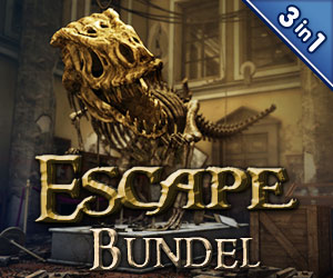 Escape the Museum 2, Escape the Lost Kingdom & Escape from Lost Paradise 2 Bundel (3-in-1)