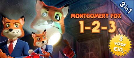 3 voor €10: Detective Montgomery Fox 1-2-3