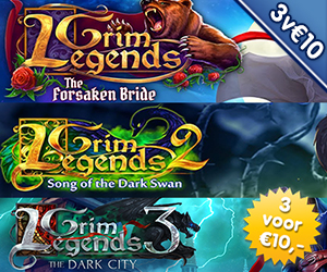 3 voor €10: Grim Legends 1 - 2 - 3 3 voor €10: Grim Legends 1 - 2 - 3