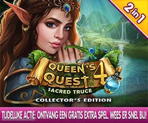 Queen's Quest 4 - Sacred Truce Collector's Edition + Extra Spel Queen's Quest 4 - Sacred Truce Collector's Edition + Extra Spel