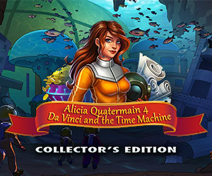Alicia Quatermain 4 - Da Vinci and the Time Machine Collector’s Edition