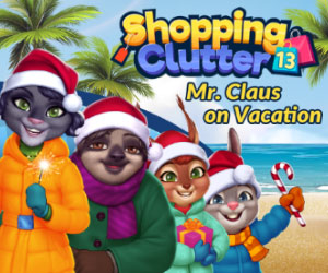 Shopping Clutter 13: Mr. Claus On Vacation