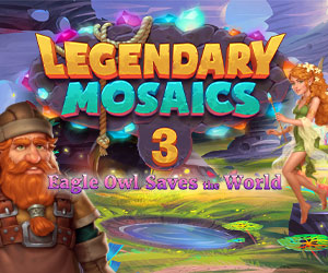 Legendary Mosaics 3 - Eagle Owl Saves the World