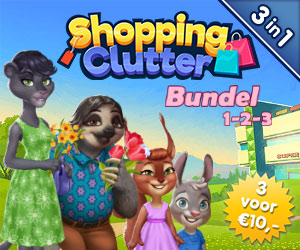 3 voor €10: Shopping Clutter 1-2-3