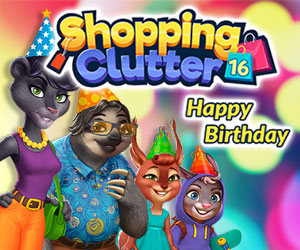 Shopping Clutter 16 - Happy Birthday