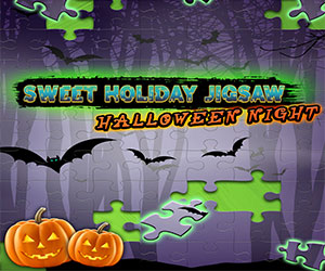 Sweet Holiday Jigsaws: Halloween Night