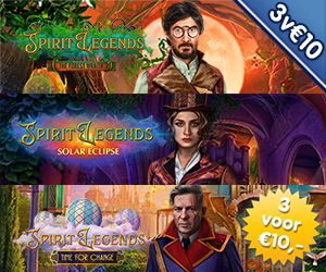 3 voor €10: Spirit Legends 1 - 2 - 3 3 voor €10: Spirit Legends 1 - 2 - 3