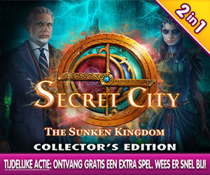Secret City 2 - The Sunken Kingdom Collector’s Edition + Extra Spel Secret City 2 - The Sunken Kingdom Collector’s Edition + Extra Spel