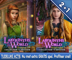 2 + 1: Labyrinths of the World: Stonehenge Legend CE + Changing the Past CE + Extra spel