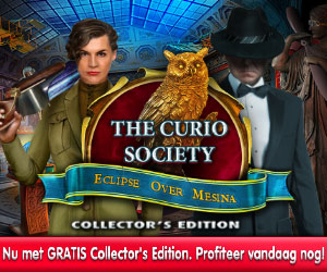 The Curio Society - Eclipse over Mesina Collector's Edition + Gratis Extra Spel The Curio Society - Eclipse over Mesina Collector's Edition + Gratis Extra Spel