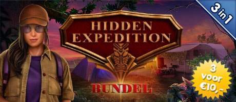 3 voor €10: Hidden Expedition