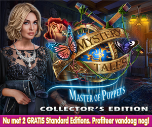 Mystery Tales - Master of Puppets Collector's Edition + 2 Gratis Standard Editions Mystery Tales - Master of Puppets Collector's Edition + 2 Gratis Standard Editions