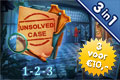 3 voor €10: Unsolved Case 1-2-3