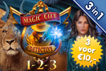 3 voor €10: Magic City Detective 1-2-3