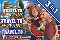 Travel to South Europe (3-in-1)