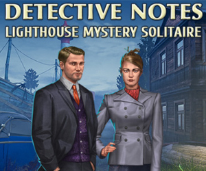 Detective Notes: Lighthouse Mystery Solitaire