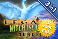 3 voor €10 Legacy Witch Island 1-2-3