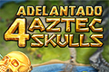 4 Aztec Skulls
