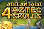 4 Aztec Skulls